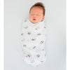 SwaddleDuo - Sterling Mod Circles + Cupcakes