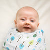 SwaddleDuo - Cute and Calm, Pastel Blue