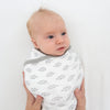 Omni Swaddle Sack with Wrap -  Arms Up Sleeves & Mitten Cuffs, Tiny Hedgehogs, Soft Black