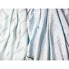 SwaddleDuo - Bubble Dots and Champagne, Soft Blue