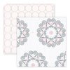 SwaddleDuo - Mod Circles & Medallions, Pink