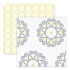 SwaddleDuo - Mod Circles & Medallions, Yellow