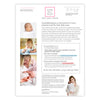 SwaddleDuo - Geo Floral Chevron (Set of 2), Blue