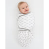 Swaddle Wrap - Premium Cotton (Set of 3) Tiny Hedgehog, Soft Black