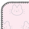 Ultimate Swaddle and Hat Newborn Gift Set - Bunnie, Pastel Pink