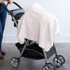 Ultimate Swaddle Blanket - Sterling Mod Circles, Sunwashed Pink