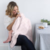 Ultimate Swaddle and Hat Newborn Gift Set - Bunnie, Pastel Pink