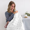 SwaddleDuo - Sterling Mod Circles + Cupcakes