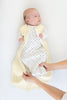 Soft Cotton Non-Weighted zzZipMe Sack - Solid Pastel Color, Yellow