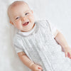 Muslin Non-Weighted zzZipMe Sack - Starshine, Sterling