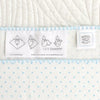 Ultimate Swaddle and 2-Layer Cotton Face Mask Set - Bubble Dots Sterling