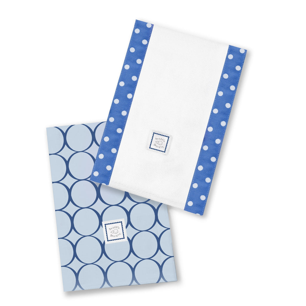 Baby Burpies - Jewel Tone Mod Circles, True Blue - Customized