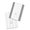 Baby Burpies - Mod Circles on White, Sterling