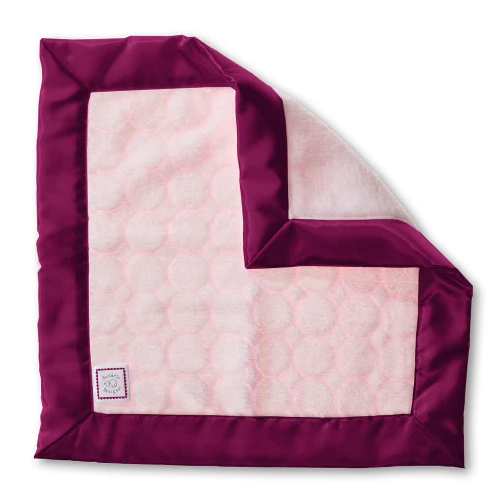 'Cozy Baby Lovie - Pink Puff Circles' - Customized
