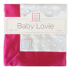 Baby Lovie -  Plush Dots, Fuschia