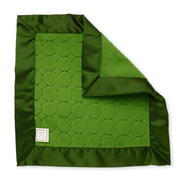 Cozy Baby Lovie - Puff Circles, Pure Green - Customized
