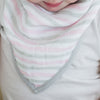 Marquisette Bandana Bib - Simple Stripes