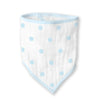 Muslin Bandana Bib - French Dots