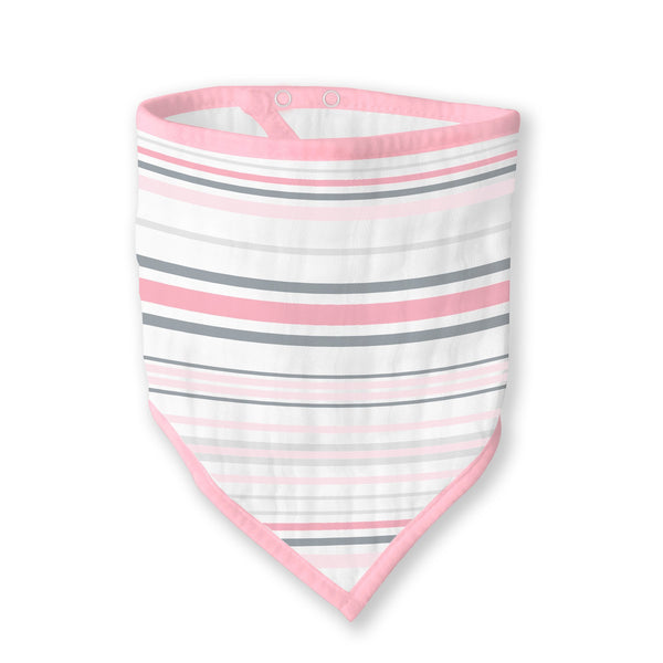 Muslin Bandana Bib - Stripes