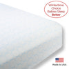 Organic Crib Sheet - Mod Circles on Ivory