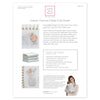 Flannel Fitted Crib Sheet - Fresh Pastel Polka Dot, Pastel Pink