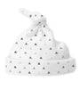 Cotton Knit Hat - Tiny Triangles Shimmer