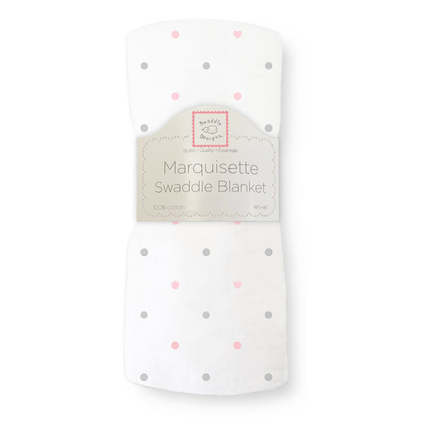 Marquisette Swaddling Blanket - Dottie
