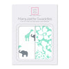 Marquisette Swaddling Blanket - Lush Safari (Set of 2)