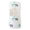 Marquisette Swaddle Blanket - Safari Fun