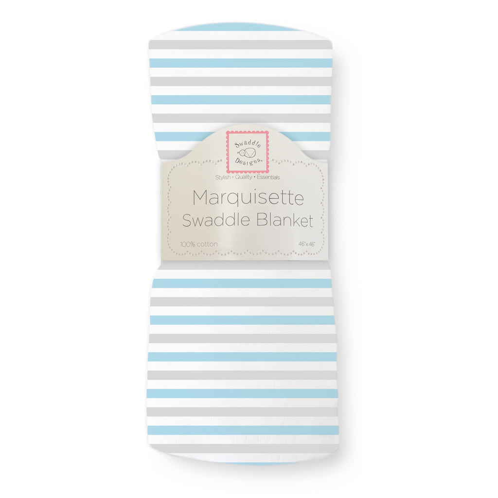 Marquisette Swaddle Blanket - Watercolor Multi Dots