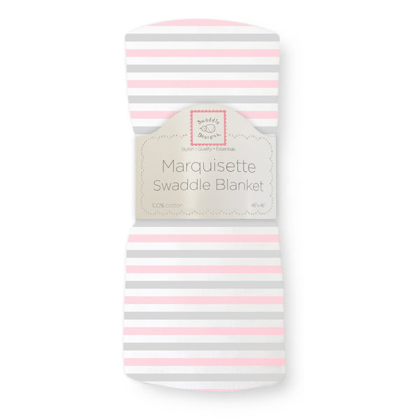 Marquisette Swaddle Blanket - Watercolor Ice Cream Cones