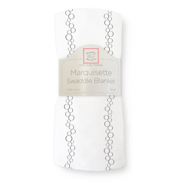 Marquisette Swaddle Blanket - Champagne