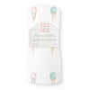 Marquisette Swaddle Blanket - Watercolor Ice Cream Cones