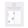 Marquisette Swaddle Blankets - Cupcakes and Bubble Dots (Set of 2)