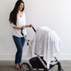 Marquisette Swaddle Blanket - Safari Fun, SeaCrystal