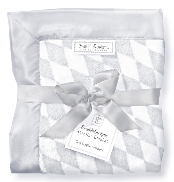 Stroller Blanket - Forever Diamond, Sterling - Customized