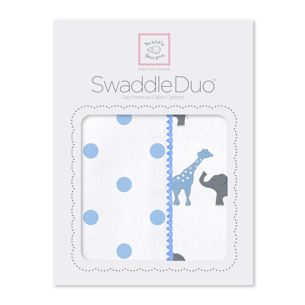 SwaddleDuo - Big Dot Safari Fun