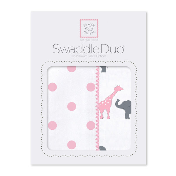 SwaddleDuo - Big Dot Safari Fun