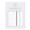SwaddleDuo - Bubble Dots and Champagne