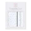 SwaddleDuo - Bubble Dots and Champagne