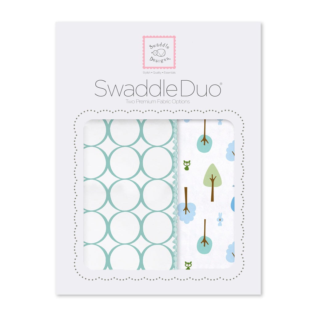 SwaddleDuo - Cute and Calm, SeaCrystal
