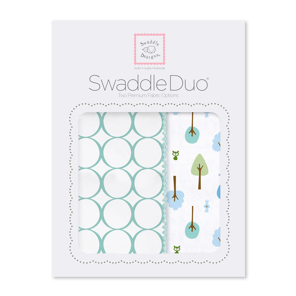 SwaddleDuo - Cute and Calm, SeaCrystal