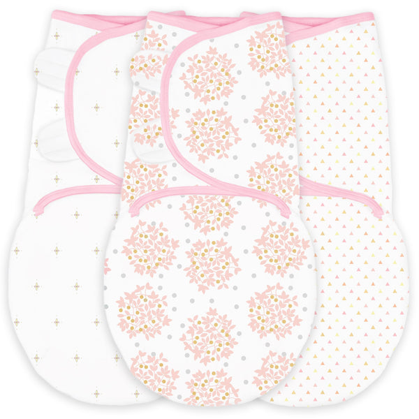 Swaddle Wrap - Premium Cotton (Set of 3) Heavenly Floral