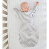 Flannel Fitted Crib Sheet - Fresh Pastel Polka Dot, Pastel Blue