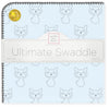 Ultimate Swaddle - Gray Fox
