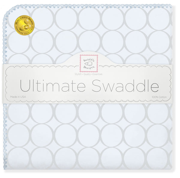 Ultimate Swaddle - Sterling Mod Circles