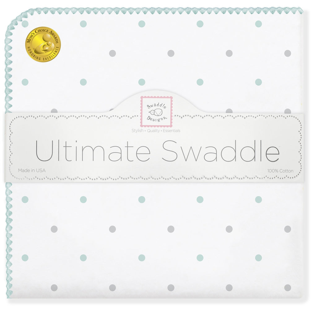 Ultimate Swaddle - Sterling Little Dots