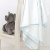 Ultimate Swaddle Blanket - Baby Bunny, Pastel Blue