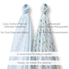 SwaddleDuo - Cute and Calm, SeaCrystal
