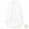 Muslin Non-Weighted zzZipMe Sack - French Dots, Sterling